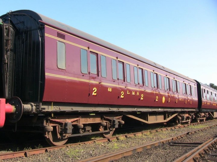23/4/2011: 68 at Whitehead Excursion Station. (M.Walsh)
