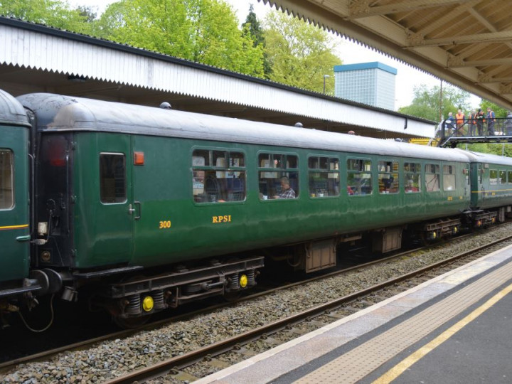 9/5/2019: At Lisburn as part of the 'Waterford & Limerick' railtour train. (N. Knowlden)