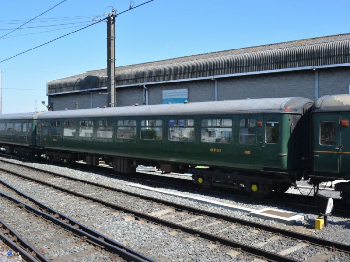 13/5/2019: At Dublin Connolly as part of the 'Waterford & Limerick' railtour train. (N. Knowlden)