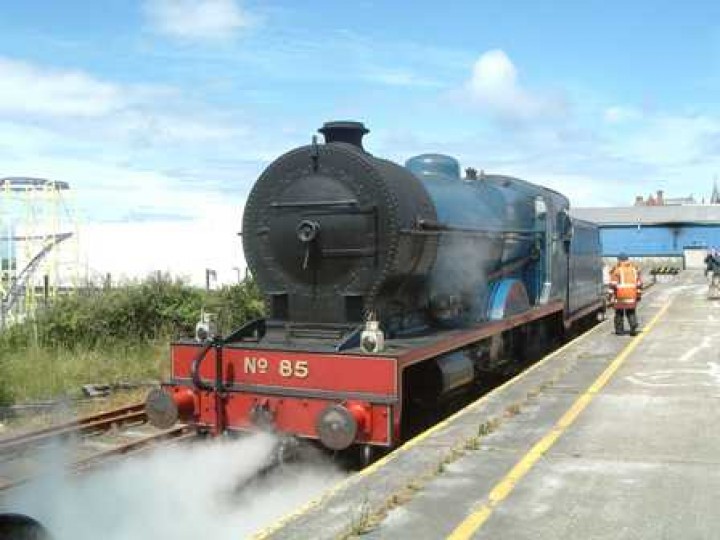 In recent years, No.85's route availability increased, meaning that she was allowed to run to the north coast with the famous 'Portrush Flyer'.