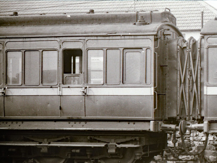1969: 861 on the Works Train at Inchicore. (M.H.C. Baker)