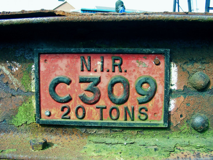 24/5/2009: C309 number plate. (C.P. Friel)