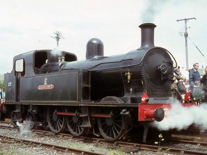 1969: No.27 at an open day at Whitehead. The lined UTA livery suited it well. (H.C.A. Beaumont)