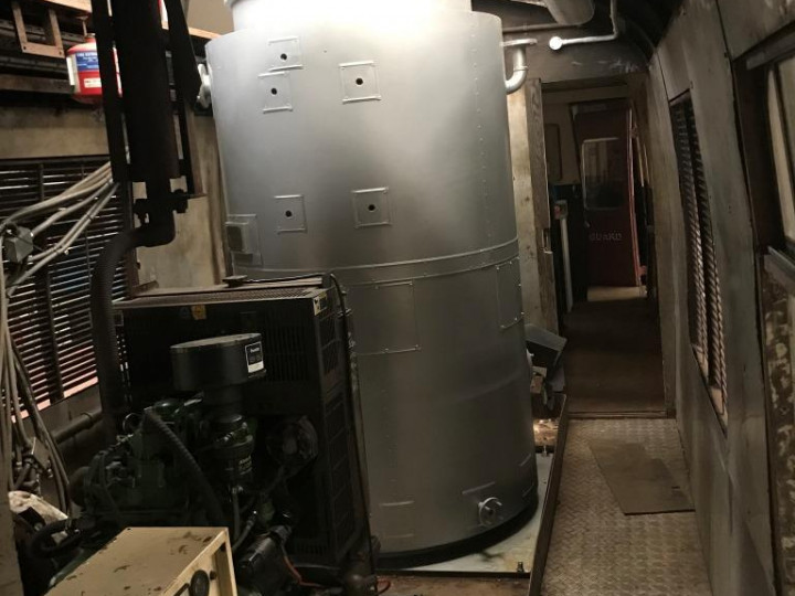 6/11/2021: The overhauled boiler has been fitted. This is in the lifting shop in Inchicore. Replacement of wiring and boiler fittings has not commenced. (R. Rigney)