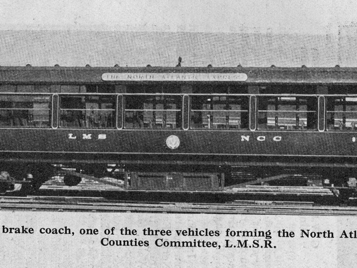 A scan from the April 1934 Railway Magazine, showing 91 as delivered new.