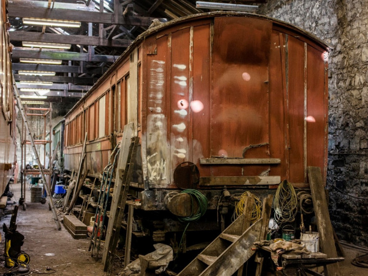 Another view of 837 (530A) in Mullingar shed.